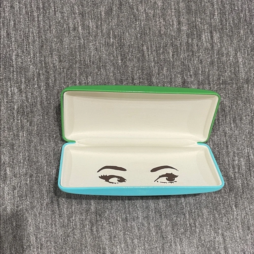 Kate Spade Blue/Green Glasses Case